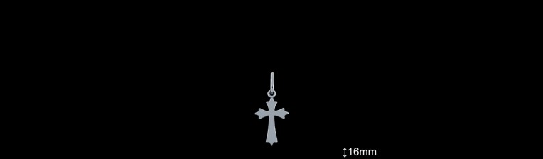 Cruces de Plata al Por Mayor ref 4201  Mayorista de Cruces de Plata