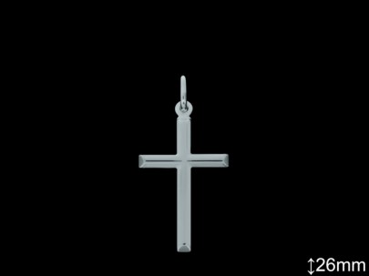 Cruces de Plata al Por Mayor ref 4205L26  Mayorista de Cruces de Plata