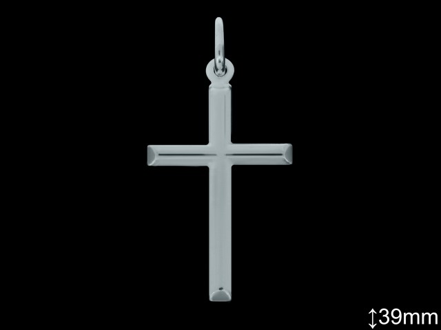 Cruces de Plata al Por Mayor ref 4205L39  Mayorista de Cruces de Plata