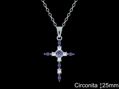 Mayorista de Plata de Cruces ref 4470A  Cruces de Plata al por Mayor