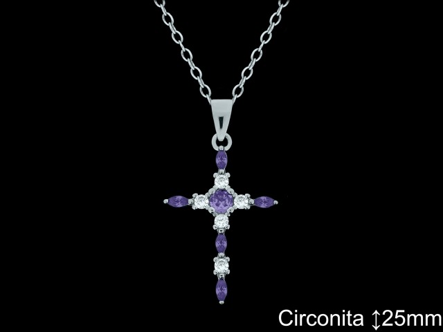 Mayorista de Plata de Cruces ref 4470A  Cruces de Plata al por Mayor