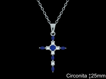 Mayorista de Plata de Cruces ref 4470Z  Cruces de Plata al por Mayor