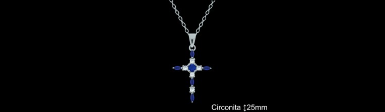 Mayorista de Plata de Cruces ref 4470Z  Cruces de Plata al por Mayor