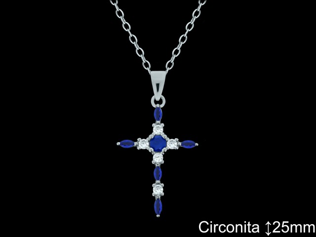 Mayorista de Plata de Cruces ref 4470Z  Cruces de Plata al por Mayor
