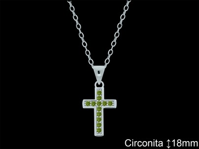 Mayorista de Plata de Cruces ref 4485D  Cruces de Plata al por Mayor