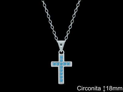 Mayorista de Plata de Cruces ref 4485G  Cruces de Plata al por Mayor