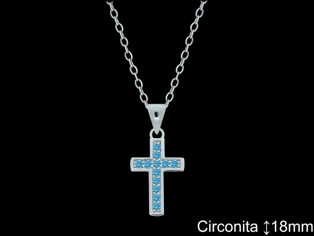 Mayorista de Plata de Cruces ref 4485G  Cruces de Plata al por Mayor