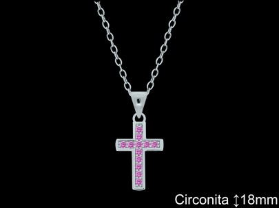 Mayorista de Plata de Cruces ref 4485S  Cruces de Plata al por Mayor