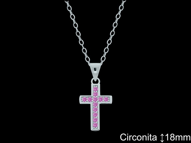 Mayorista de Plata de Cruces ref 4485S  Cruces de Plata al por Mayor