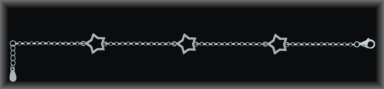 Mayorista de Plata de Pulseras ref 9L548  Pulseras de Plata al por Mayor
