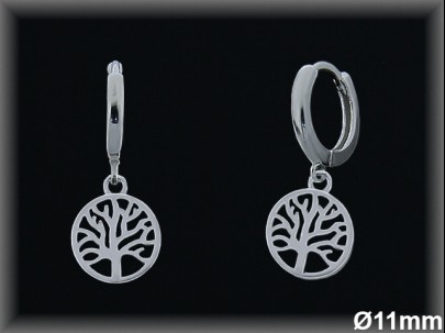 Aros de Plata al Por Mayor ref AL095  Mayorista de Aros de Plata