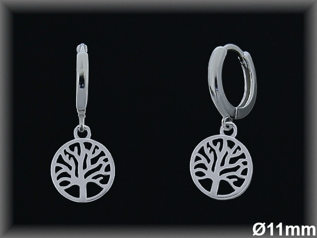 Aros de Plata al Por Mayor ref AL095  Mayorista de Aros de Plata