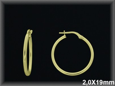 Mayorista de Plata de Aros ref AL510BC  Aros de Plata al por Mayor