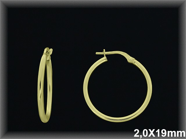 Mayorista de Plata de Aros ref AL510BC  Aros de Plata al por Mayor