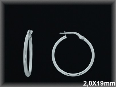 Mayorista de Plata de Aros ref AL510BD  Aros de Plata al por Mayor