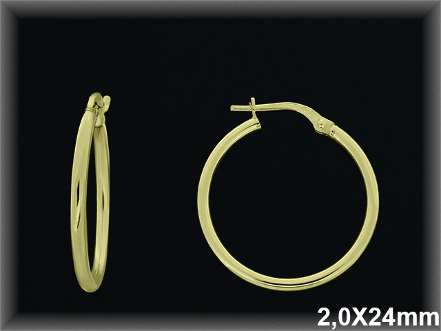 Mayorista de Plata de Aros ref AL510BC  Aros de Plata al por Mayor
