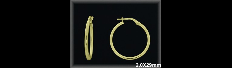 Mayorista de Plata de Aros ref AL510DC  Aros de Plata al por Mayor