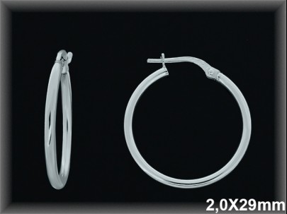 Mayorista de Plata de Aros ref AL510DD  Aros de Plata al por Mayor