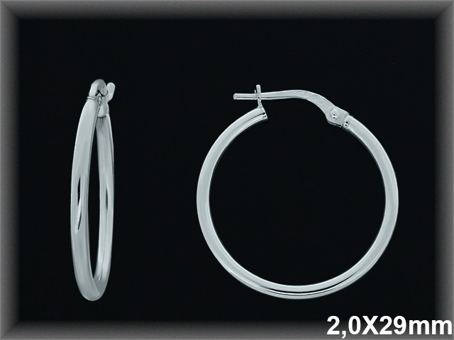 Mayorista de Plata de Aros ref AL510DD  Aros de Plata al por Mayor