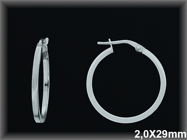 Mayorista de Plata de Aros ref AL504DD  Aros de Plata al por Mayor