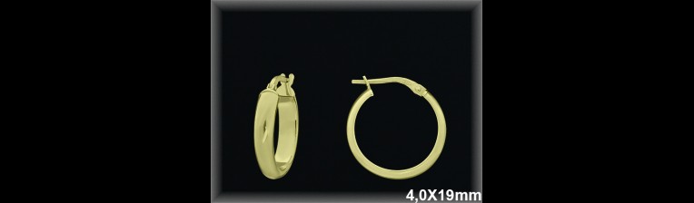 Mayorista de Plata de Aros ref AL509BC  Aros de Plata al por Mayor