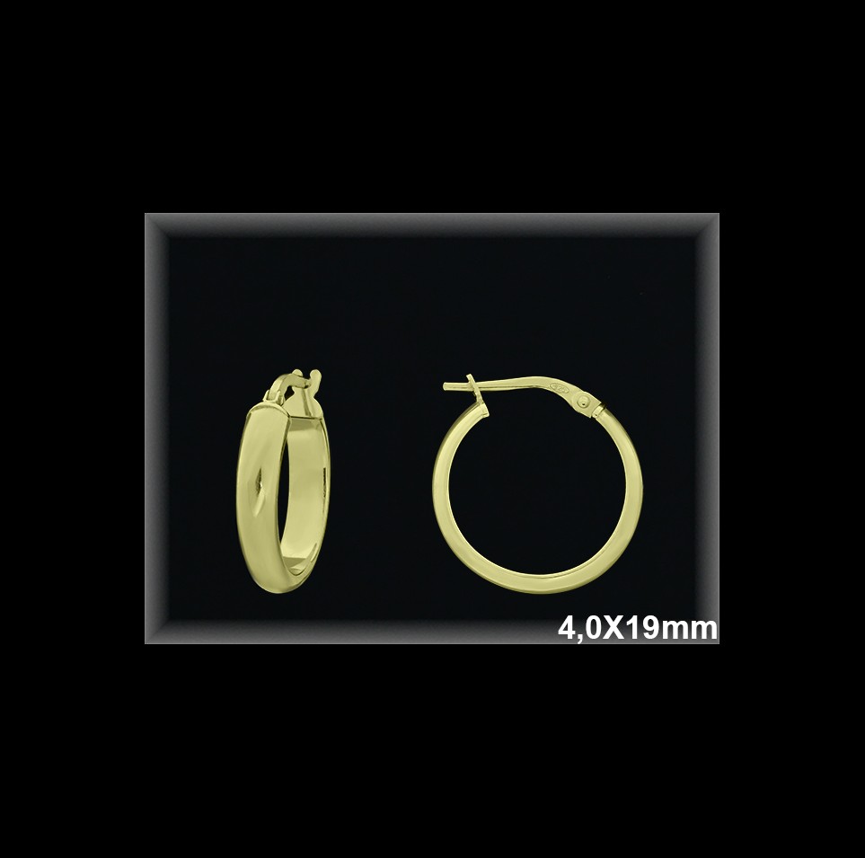 Mayorista de Plata de Aros ref AL509BC  Aros de Plata al por Mayor