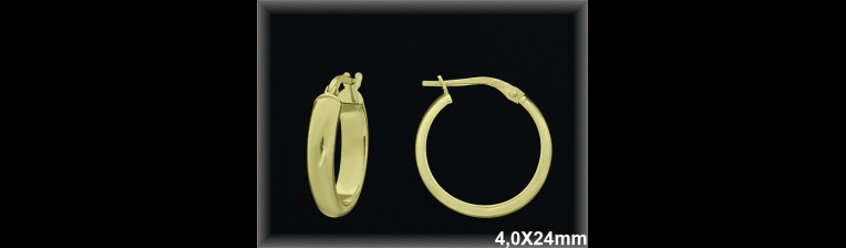 Mayorista de Plata de Aros ref AL509CC  Aros de Plata al por Mayor