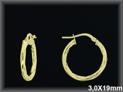 Mayorista de Plata de Aros ref AL526BC  Aros de Plata al por Mayor