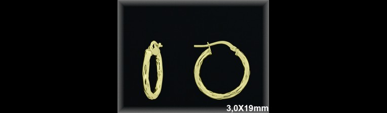 Mayorista de Plata de Aros ref AL526BC  Aros de Plata al por Mayor