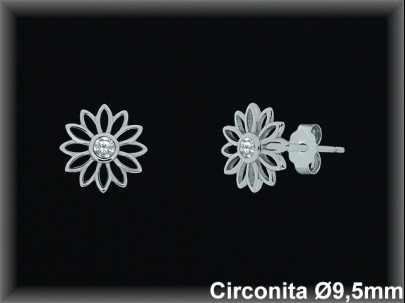 Mayorista de Plata en Pendientes ref MZ257  Pendientes de Plata al por Mayor