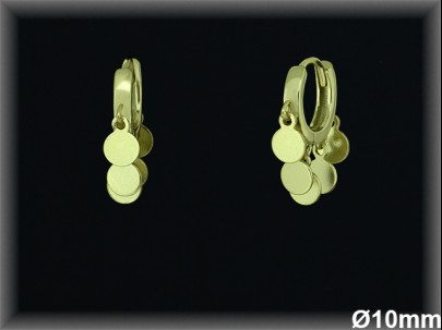 Aros de Plata al Por Mayor ref AL080C  Mayorista de Aros de Plata