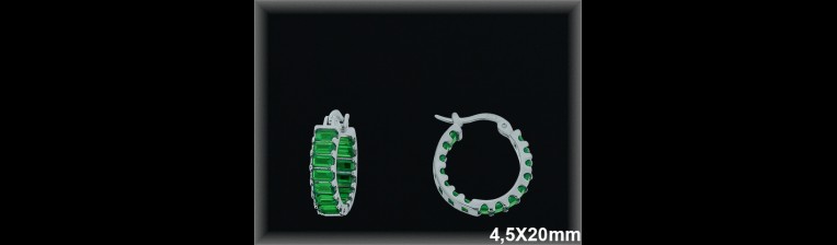 Mayorista de Plata de Aros ref AZ333D  Aros de Plata al por Mayor