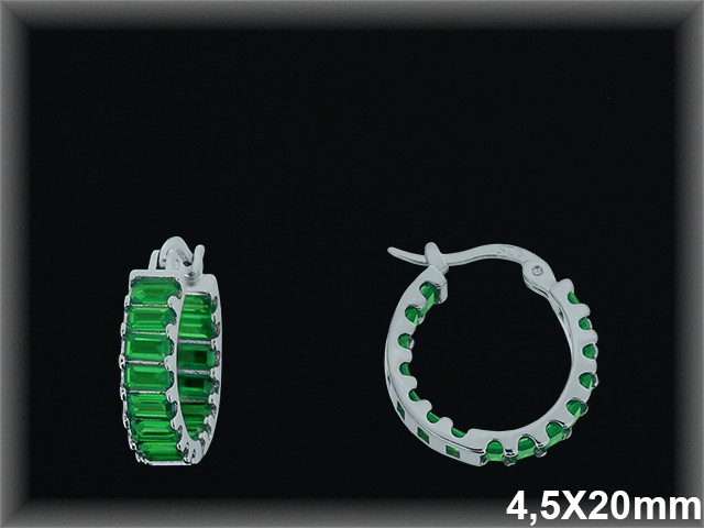 Mayorista de Plata de Aros ref AZ333D  Aros de Plata al por Mayor