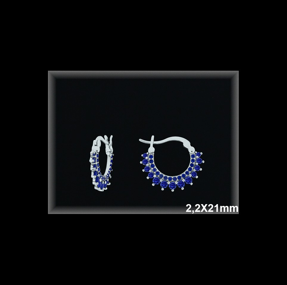 Mayorista de Plata de Aros ref AZ359Z  Aros de Plata al por Mayor
