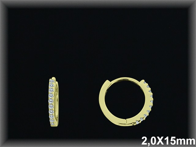 Mayorista de Plata de Aros ref AZ386C  Aros de Plata al por Mayor