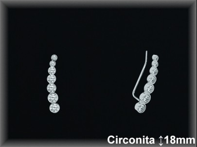 Pendientes de Plata al Por Mayor ref Z8007  Mayorista de Pendientes de Plata