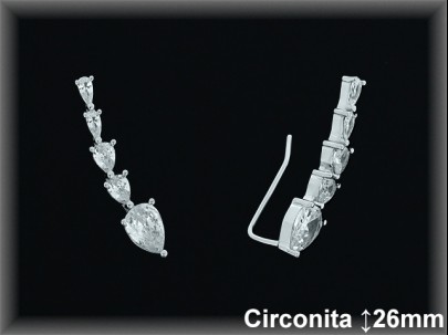 Pendientes de Plata al Por Mayor ref Z8018  Mayorista de Pendientes de Plata