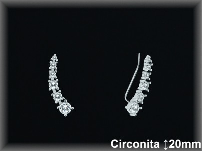 Pendientes de Plata al Por Mayor ref Z8023  Mayorista de Pendientes de Plata