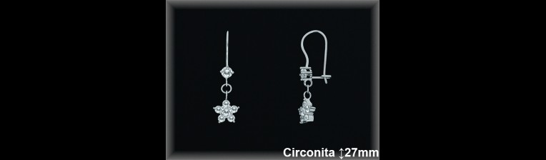 Mayorista de Plata en Pendientes ref Z8078  Pendientes de Plata al por Mayor