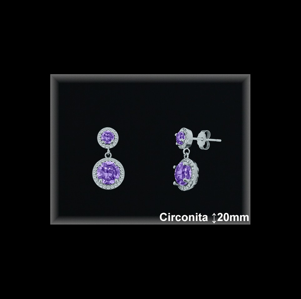 Mayorista de Plata en Pendientes ref Z8403A  Pendientes de Plata al por Mayor