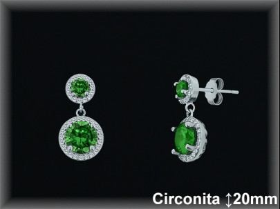 Mayorista de Plata en Pendientes ref Z8403D  Pendientes de Plata al por Mayor
