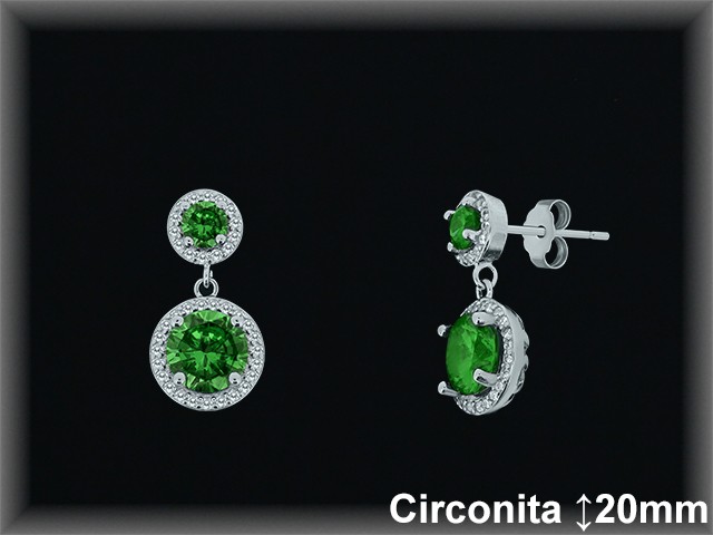 Mayorista de Plata en Pendientes ref Z8403D  Pendientes de Plata al por Mayor