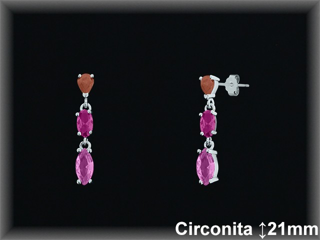 Mayorista de Plata en Pendientes ref Z8439S  Pendientes de Plata al por Mayor