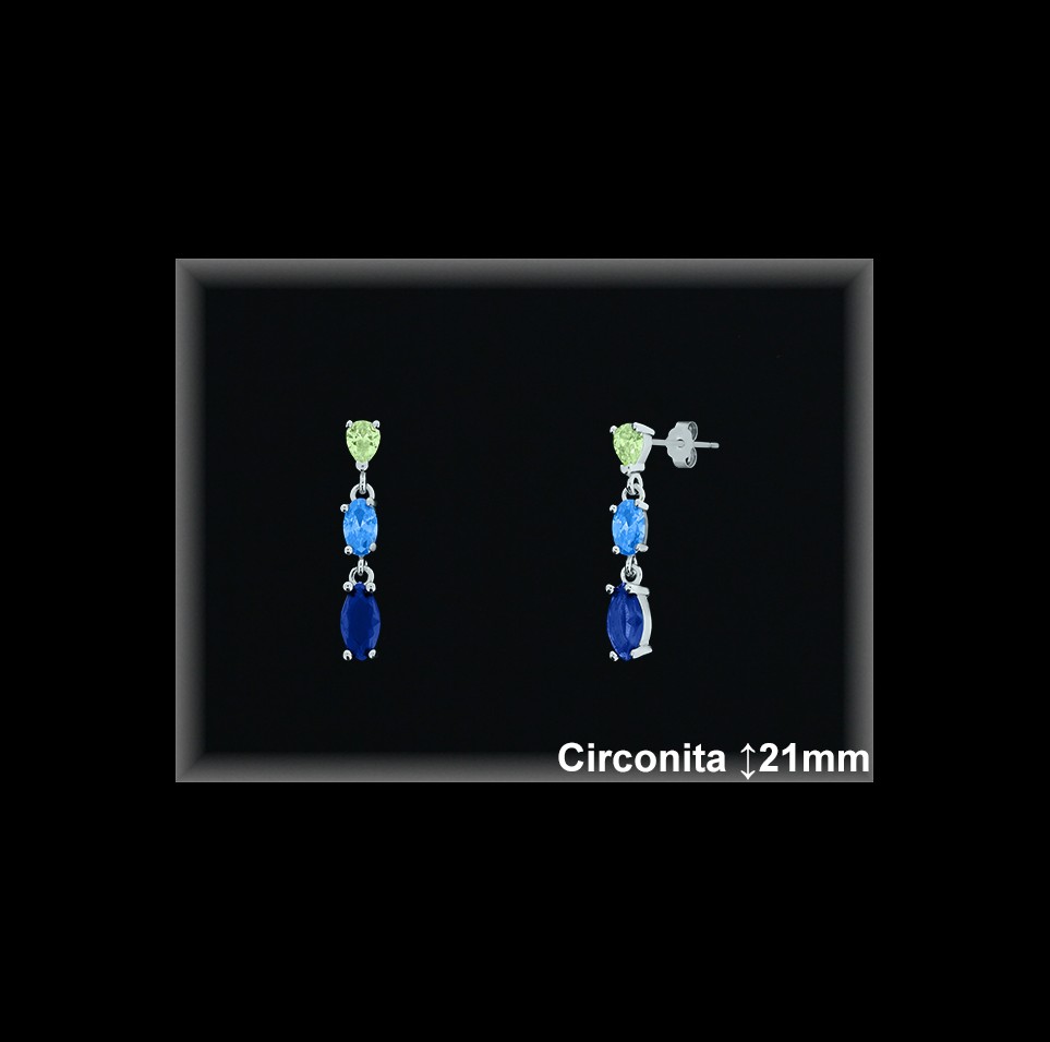Mayorista de Plata en Pendientes ref Z8439Z  Pendientes de Plata al por Mayor