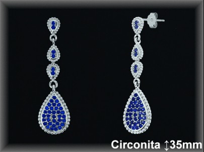 Mayorista de Plata en Pendientes ref Z8468Z  Pendientes de Plata al por Mayor