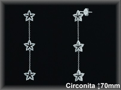 Mayorista de Plata en Pendientes ref Z8485  Pendientes de Plata al por Mayor