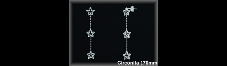 Mayorista de Plata en Pendientes ref Z8485  Pendientes de Plata al por Mayor