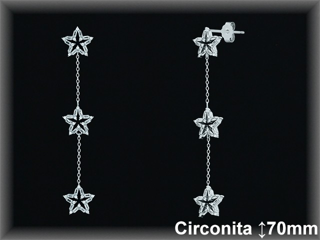 Mayorista de Plata en Pendientes ref Z8485  Pendientes de Plata al por Mayor