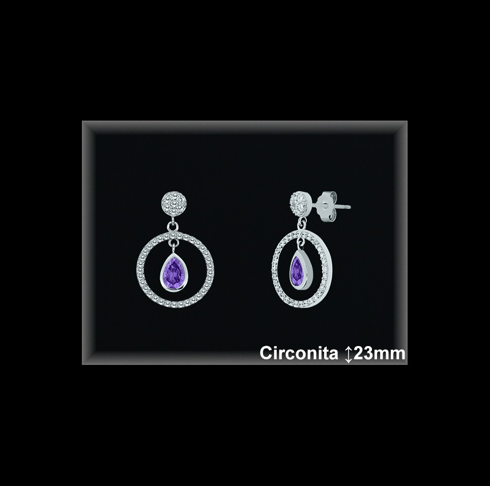 Mayorista de Plata en Pendientes ref Z8488A  Pendientes de Plata al por Mayor