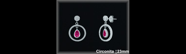 Mayorista de Plata en Pendientes ref Z8488R  Pendientes de Plata al por Mayor